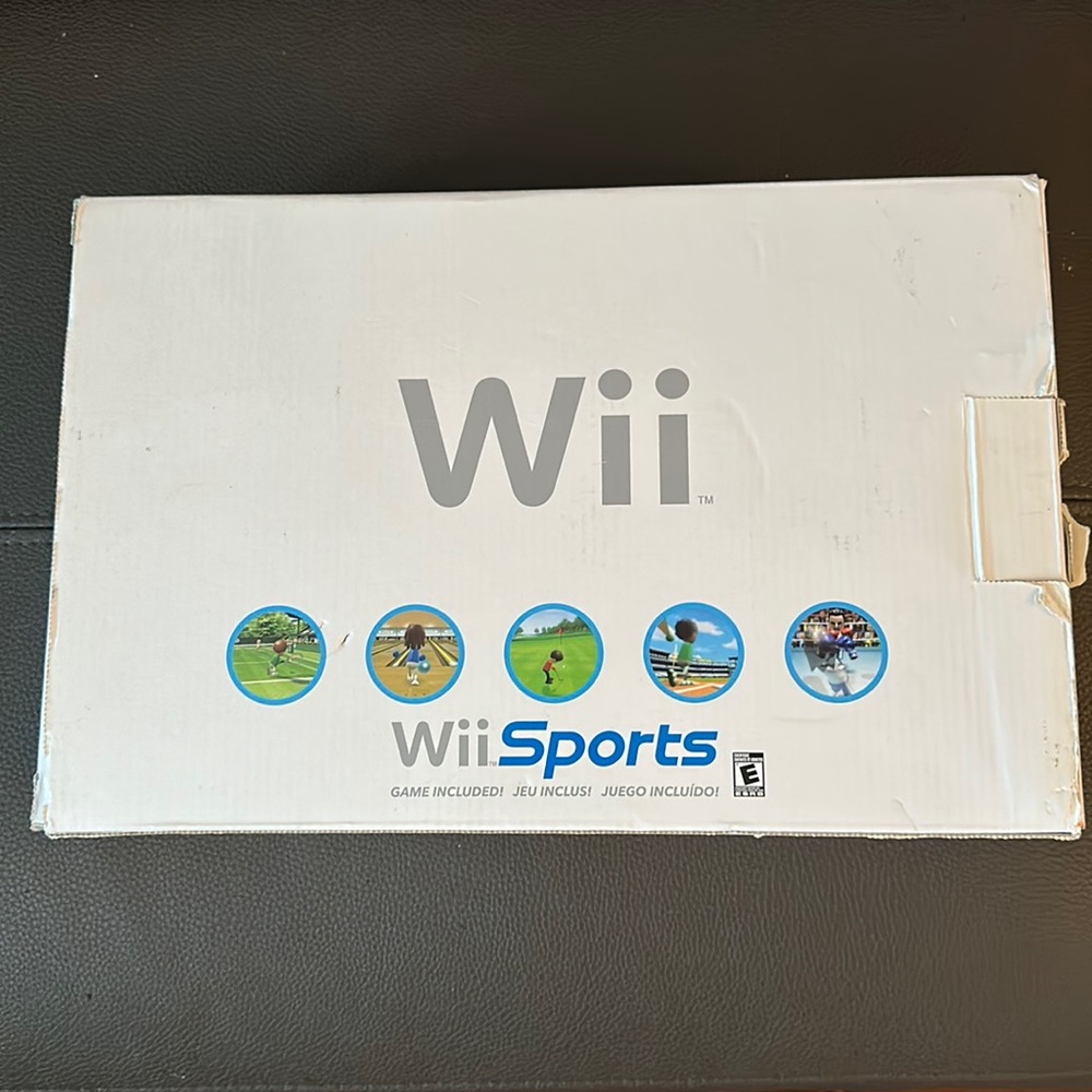 Wiisports game jeu included